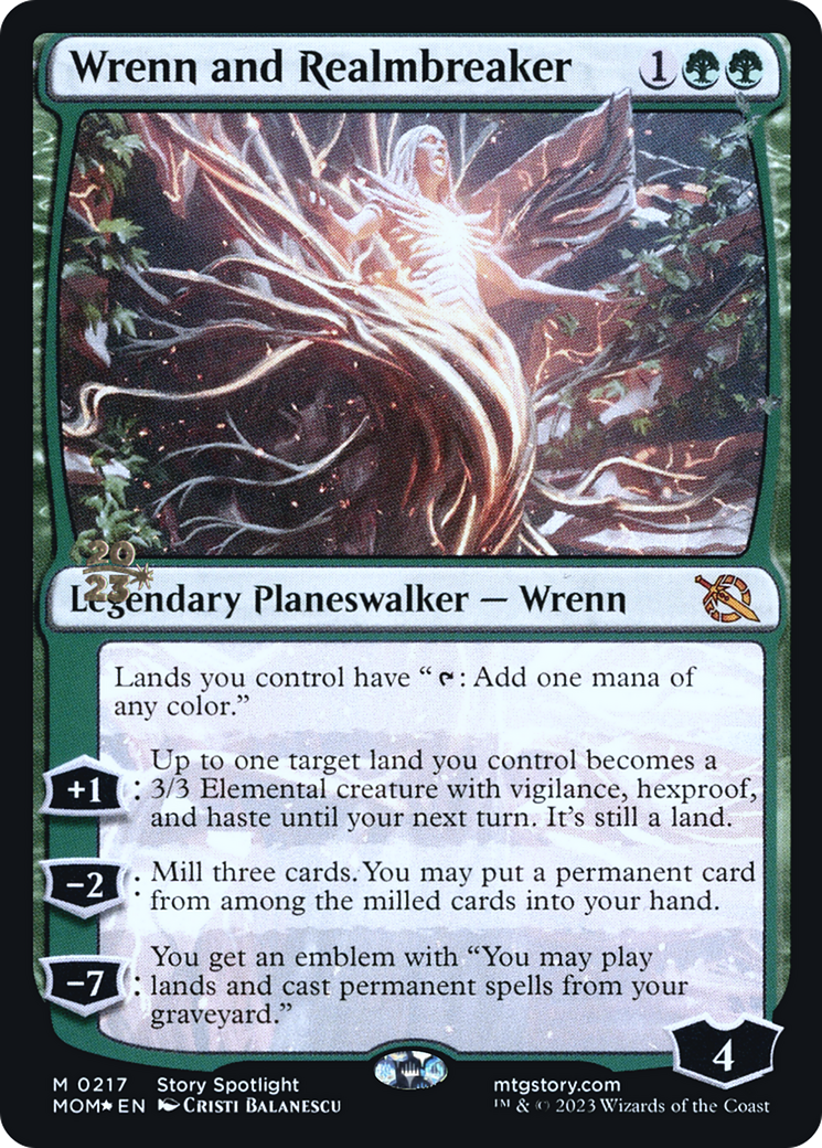 Wrenn and Realmbreaker [March of the Machine Prerelease Promos] | Gear Gaming Bentonville