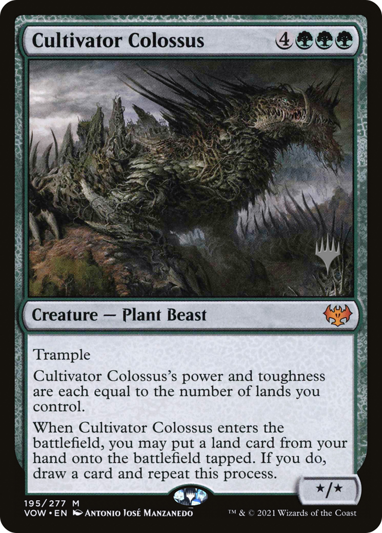 Cultivator Colossus Art Card [Innistrad Remastered Art Series] | Gear Gaming Bentonville