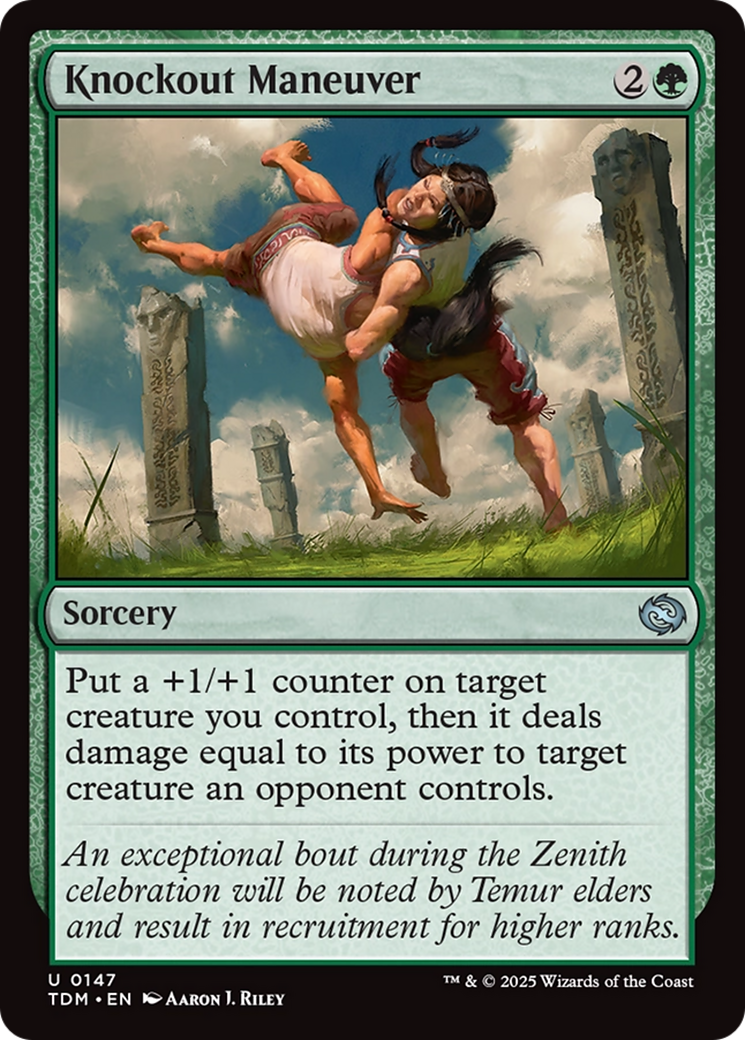 Knockout Maneuver [Tarkir: Dragonstorm] | Gear Gaming Bentonville