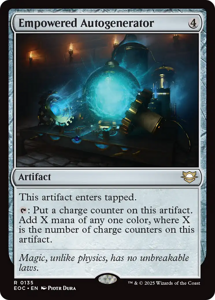 Empowered Autogenerator [Edge of Eternities Commander] | Gear Gaming Bentonville