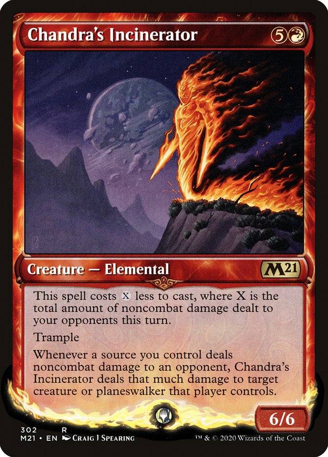 Chandra's Incinerator (Showcase) [Core Set 2021] | Gear Gaming Bentonville