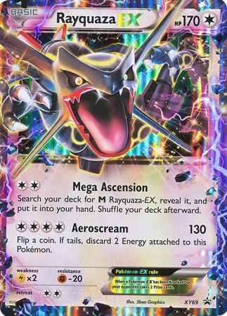 Rayquaza EX (XY69) (Jumbo Card) [XY: Black Star Promos] | Gear Gaming Bentonville