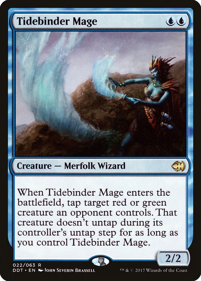 Tidebinder Mage [Duel Decks: Merfolk vs. Goblins] | Gear Gaming Bentonville