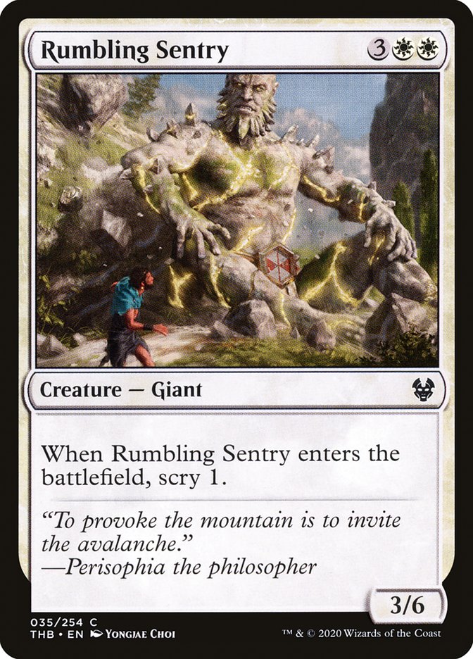 Rumbling Sentry [Theros Beyond Death] | Gear Gaming Bentonville