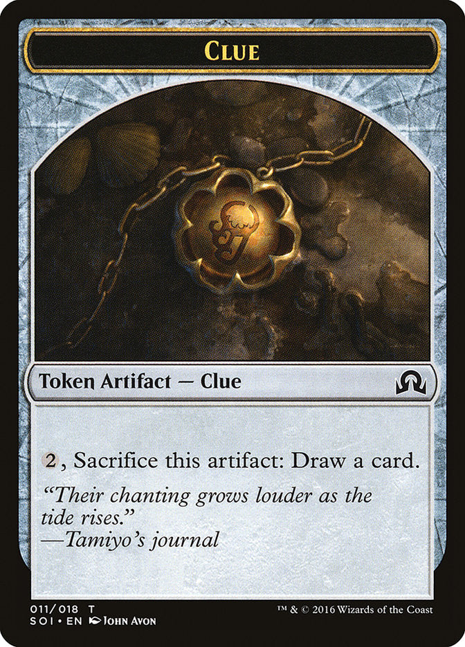 Clue Token (011/018) [Shadows over Innistrad Tokens] | Gear Gaming Bentonville