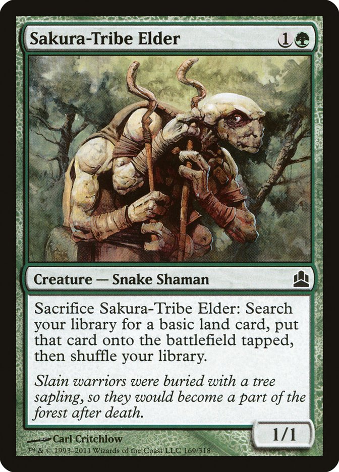 Sakura-Tribe Elder [Commander 2011] | Gear Gaming Bentonville