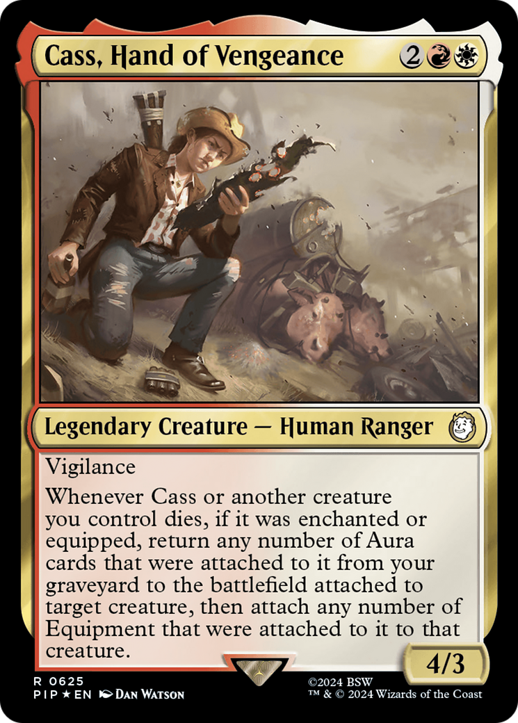 Cass, Hand of Vengeance (Surge Foil) [Fallout] | Gear Gaming Bentonville