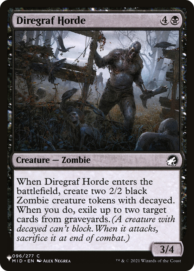 Diregraf Horde [The List Reprints] | Gear Gaming Bentonville