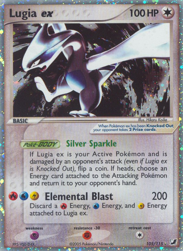 Lugia ex (105/115) [EX: Unseen Forces] | Gear Gaming Bentonville