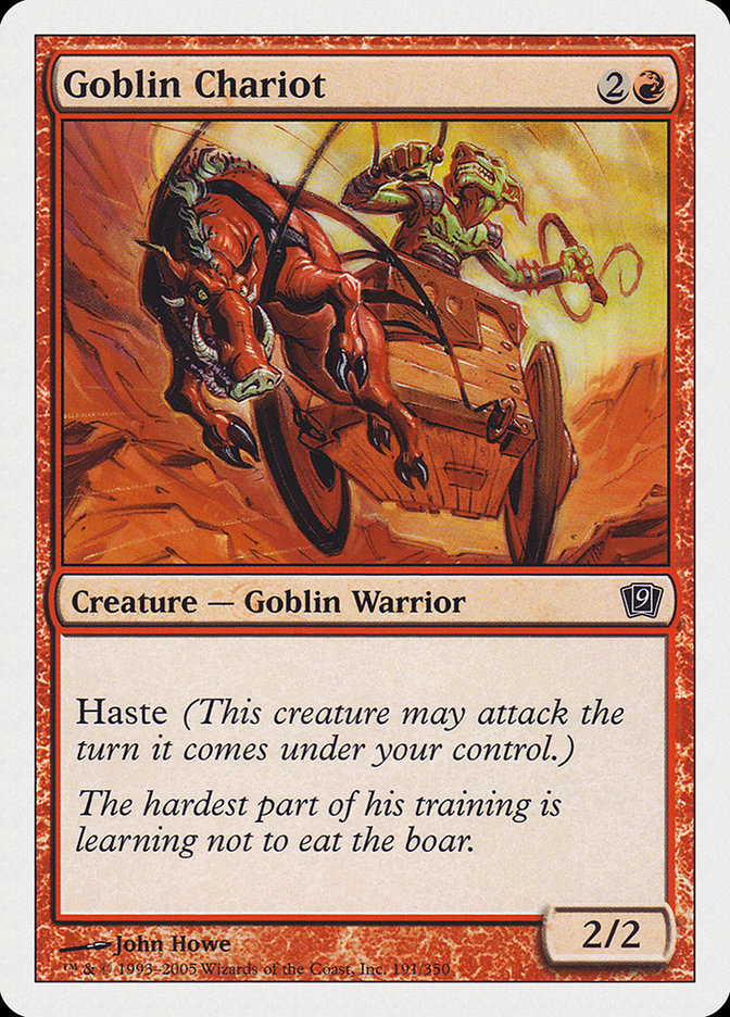 Goblin Chariot [Ninth Edition] | Gear Gaming Bentonville