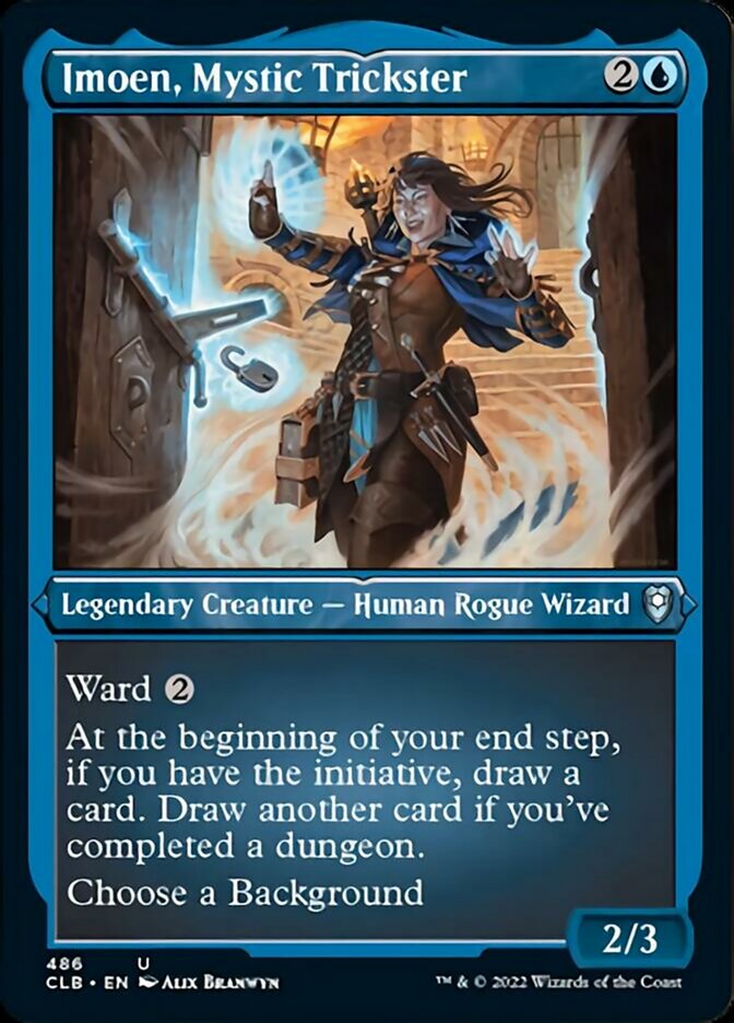 Imoen, Mystic Trickster (Foil Etched) [Commander Legends: Battle for Baldur's Gate] | Gear Gaming Bentonville