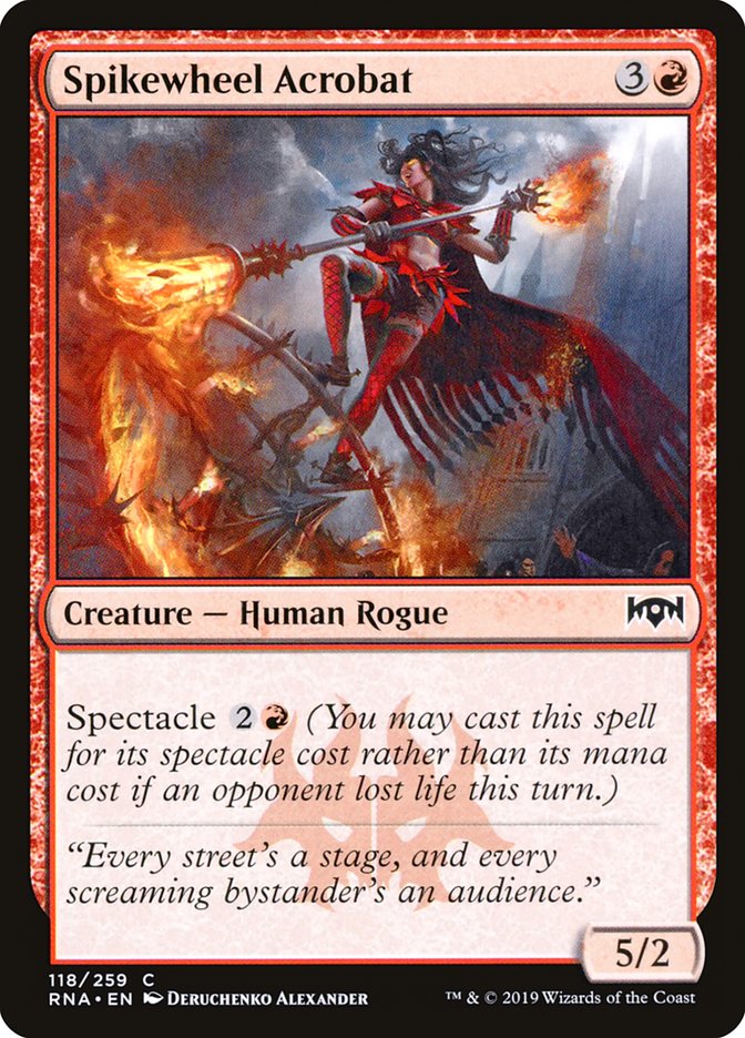 Spikewheel Acrobat [Ravnica Allegiance] | Gear Gaming Bentonville