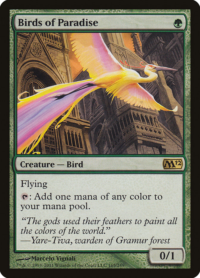 Birds of Paradise [Magic 2012] | Gear Gaming Bentonville