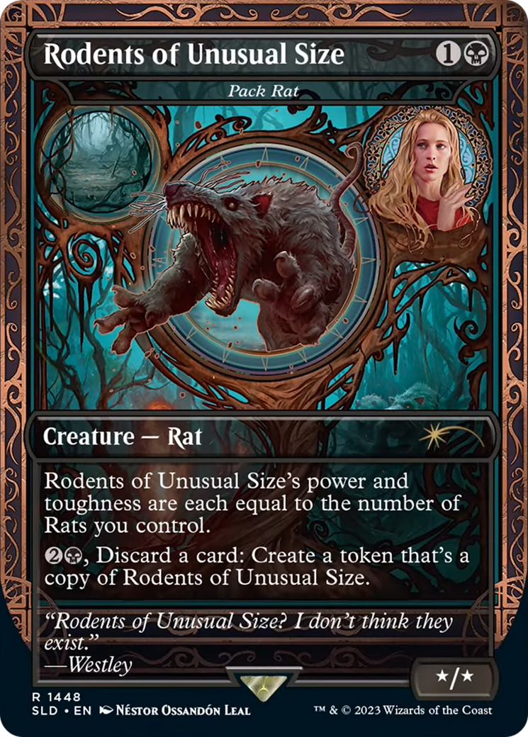 Rodents of Unusual Size - Pack Rat [Secret Lair Drop Series] | Gear Gaming Bentonville