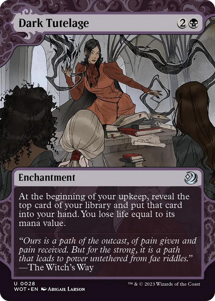 Dark Tutelage [Wilds of Eldraine: Enchanting Tales] | Gear Gaming Bentonville