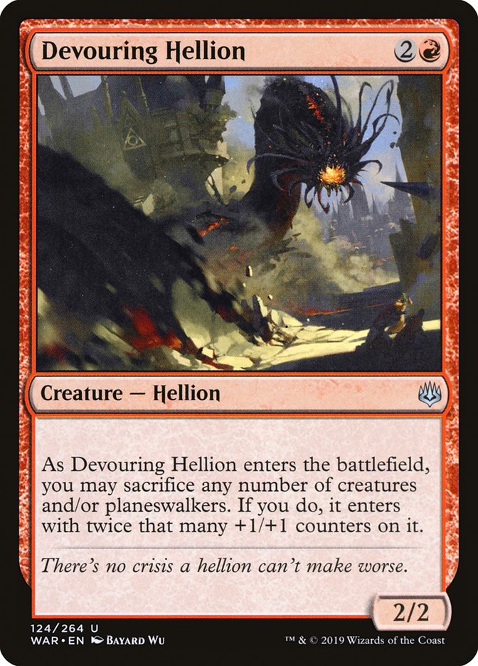 Devouring Hellion [War of the Spark] | Gear Gaming Bentonville