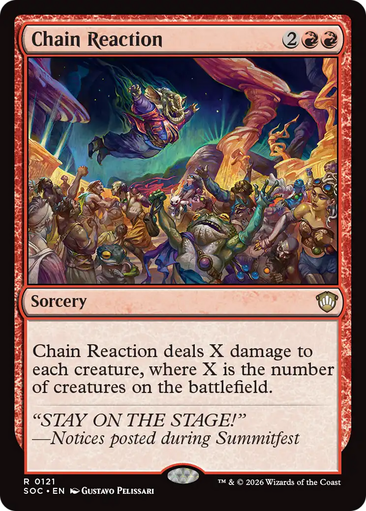 Chain Reaction [Secrets of Strixhaven Commander] | Gear Gaming Bentonville