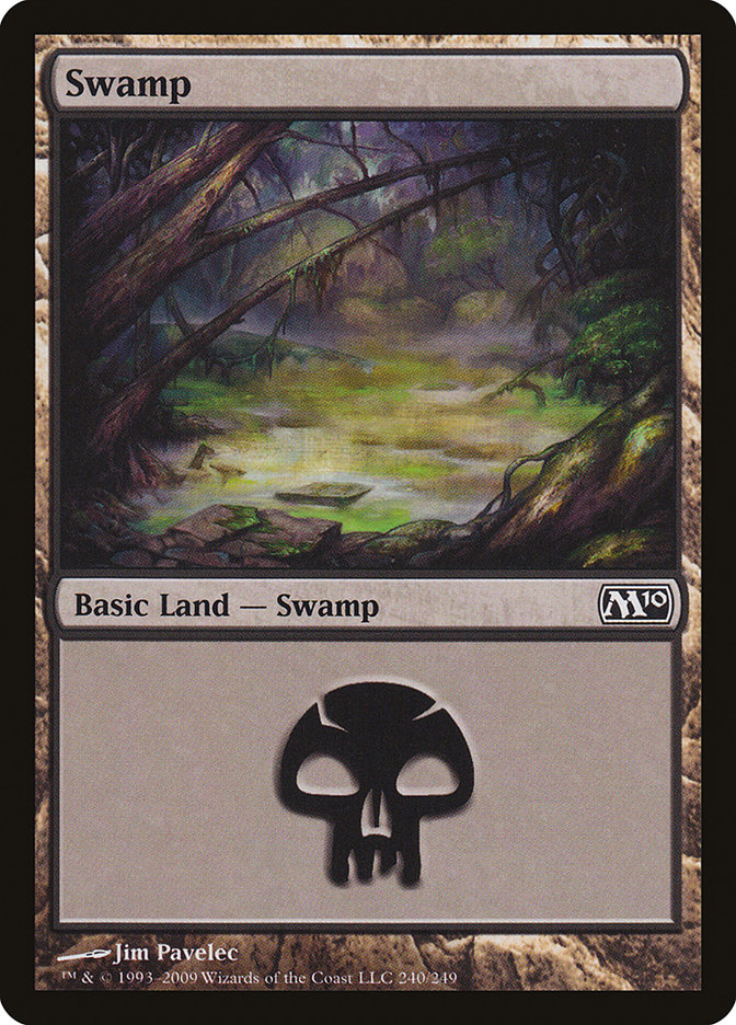 Swamp (240) [Magic 2010] | Gear Gaming Bentonville