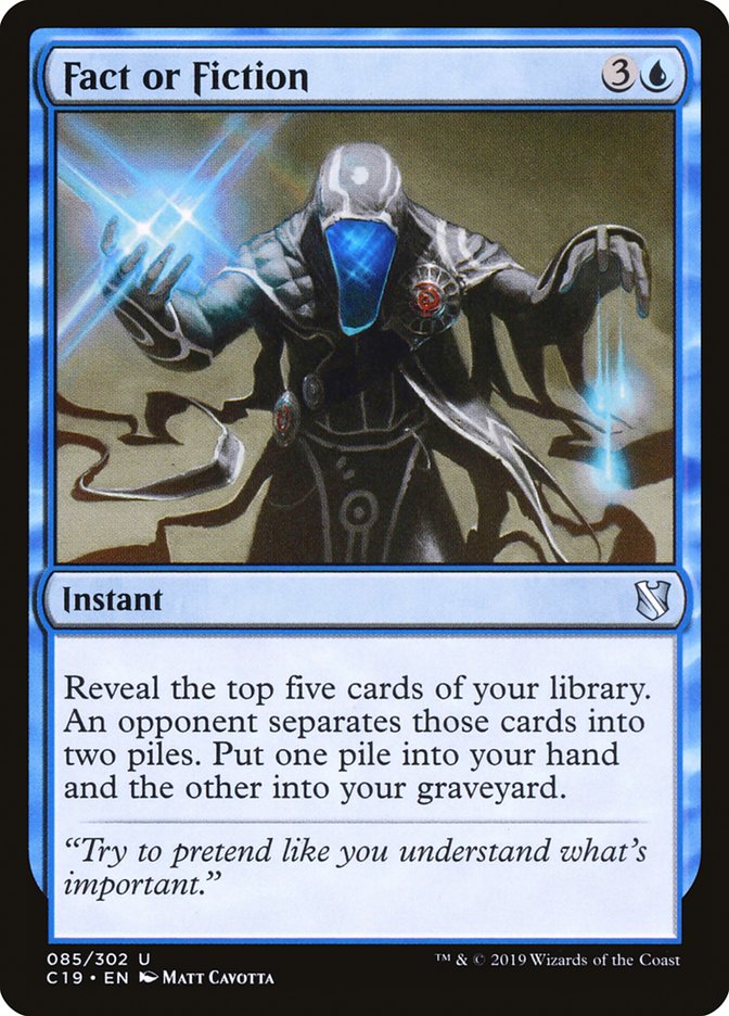 Fact or Fiction [Commander 2019] | Gear Gaming Bentonville