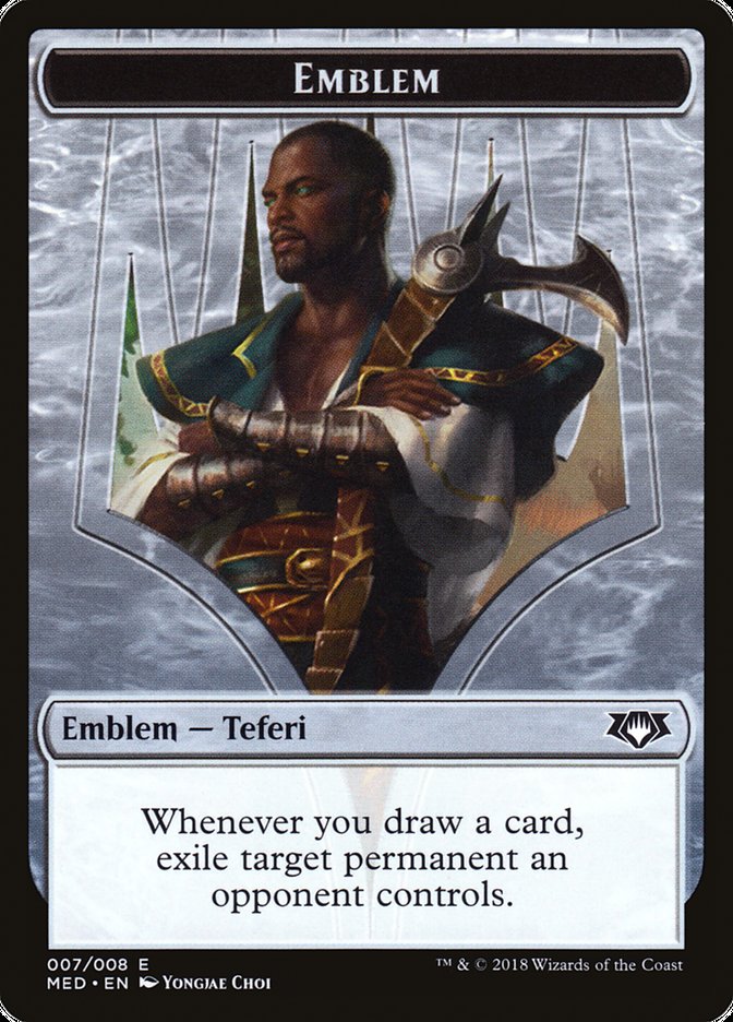 Teferi, Hero of Dominaria Emblem [Mythic Edition Tokens] | Gear Gaming Bentonville