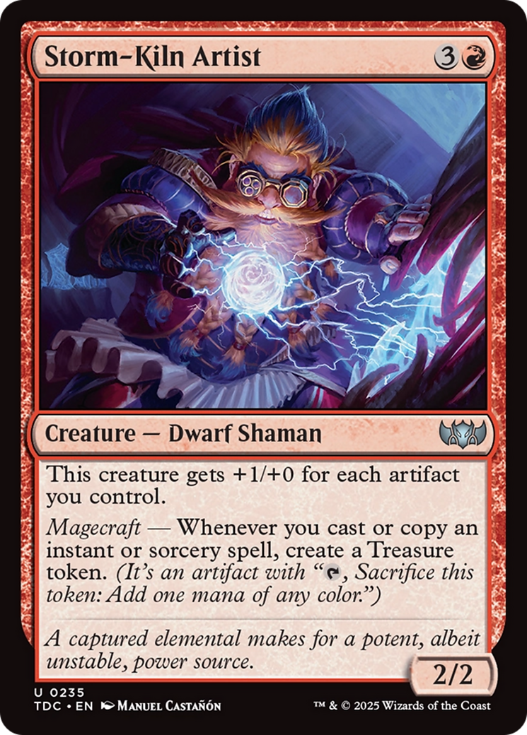 Storm-Kiln Artist [Tarkir: Dragonstorm Commander] | Gear Gaming Bentonville