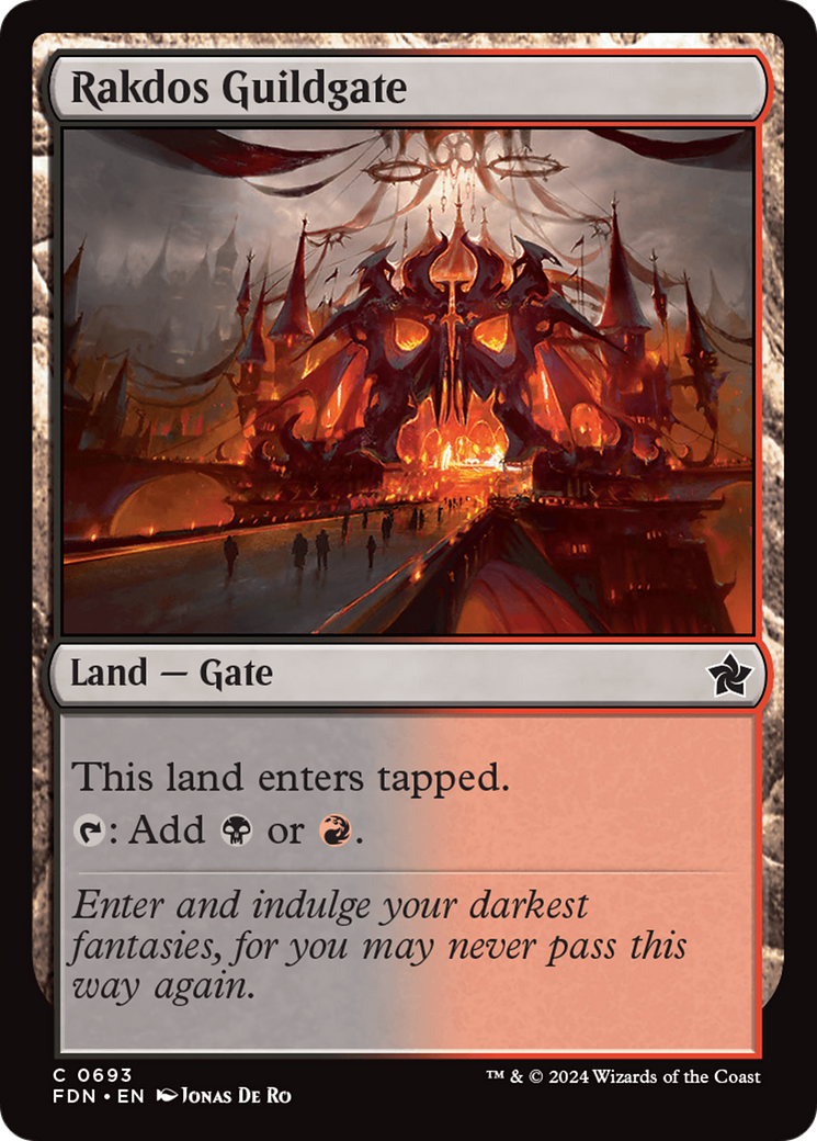 Rakdos Guildgate [Foundations] | Gear Gaming Bentonville