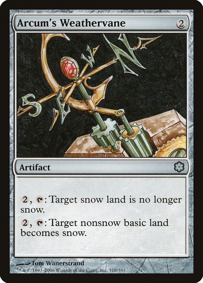 Arcum's Weathervane [Coldsnap Theme Decks] | Gear Gaming Bentonville