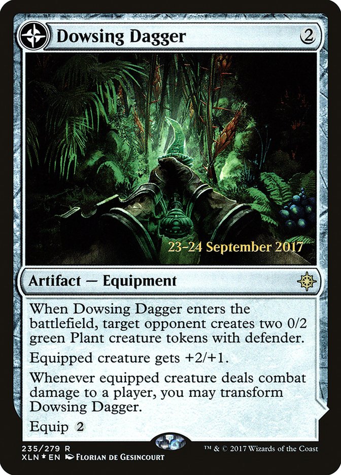 Dowsing Dagger // Lost Vale [Ixalan Prerelease Promos] | Gear Gaming Bentonville