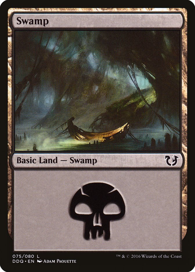 Swamp (75) [Duel Decks: Blessed vs. Cursed] | Gear Gaming Bentonville