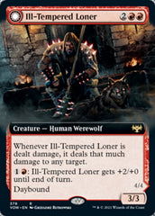 Ill-Tempered Loner // Howlpack Avenger (Extended Art) [Innistrad: Crimson Vow] | Gear Gaming Bentonville