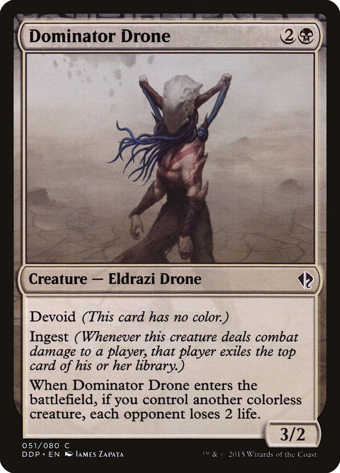Dominator Drone [Duel Decks: Zendikar vs. Eldrazi] | Gear Gaming Bentonville