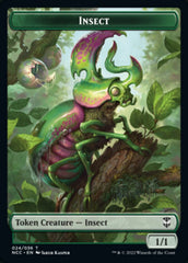 Ogre // Insect Double-Sided Token [Streets of New Capenna Commander Tokens] | Gear Gaming Bentonville