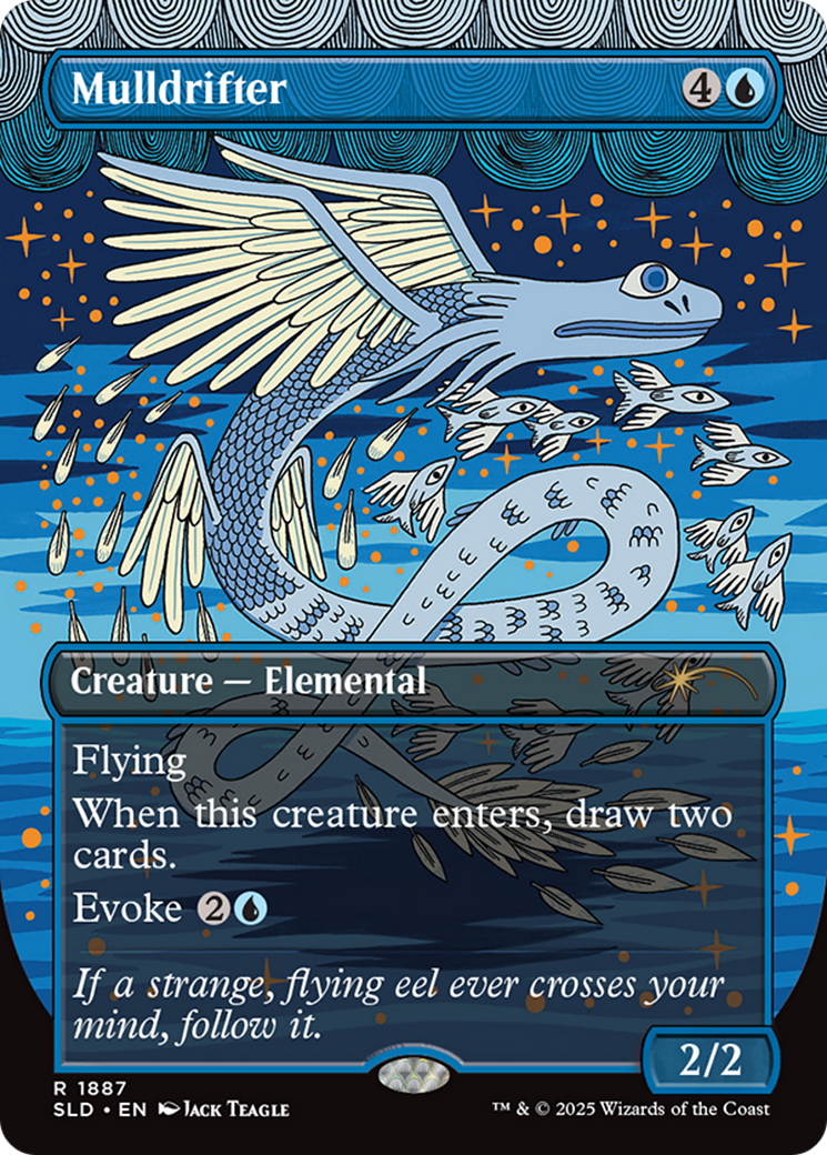 Mulldrifter (Rainbow Foil) [Secret Lair Drop Series] | Gear Gaming Bentonville