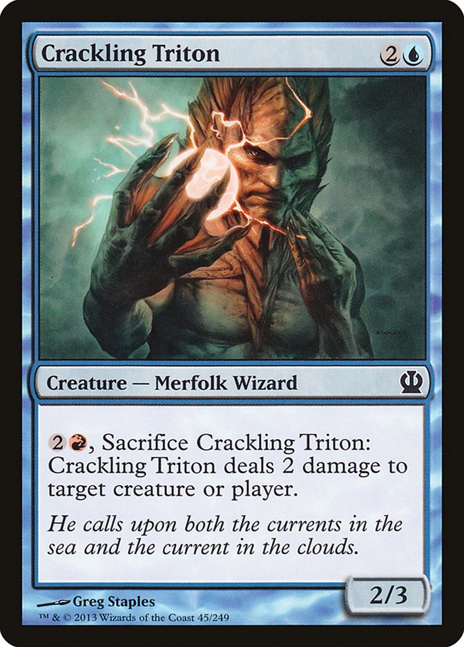 Crackling Triton [Theros] | Gear Gaming Bentonville