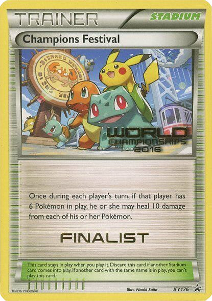 Champions Festival (XY176) (2016 Finalist) [XY: Black Star Promos] | Gear Gaming Bentonville