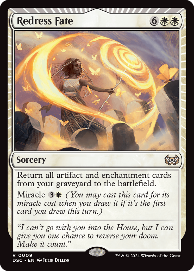 Redress Fate [Duskmourn: House of Horror Commander] | Gear Gaming Bentonville