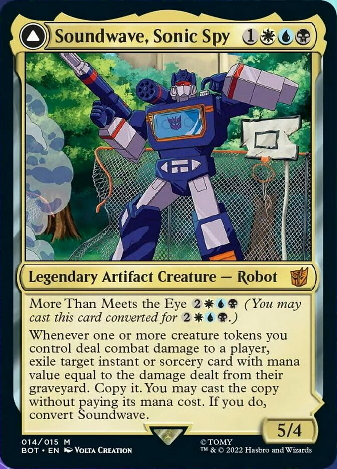 Soundwave, Sonic Spy // Soundwave, Superior Captain [Transformers] | Gear Gaming Bentonville