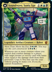 Soundwave, Sonic Spy // Soundwave, Superior Captain [Transformers] | Gear Gaming Bentonville
