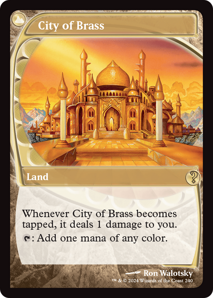 City of Brass (Future Sight) [Mystery Booster 2] | Gear Gaming Bentonville