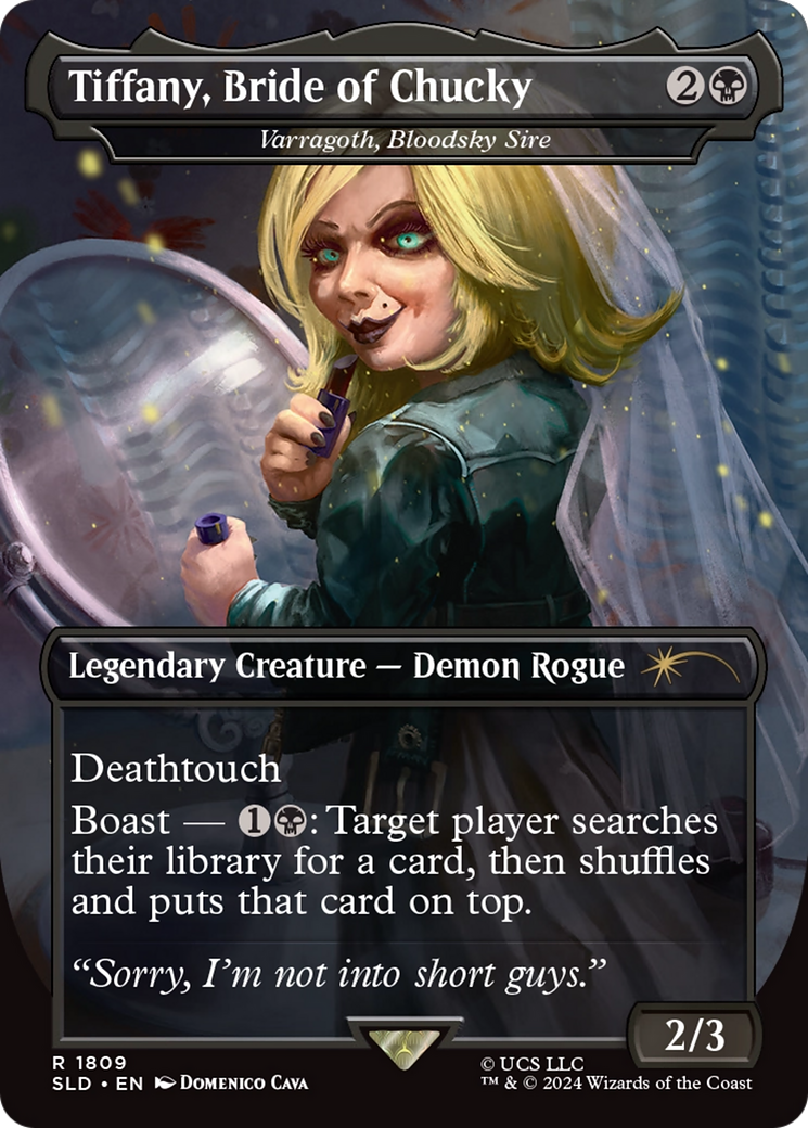 Tiffany, Bride of Chucky - Varragoth, Bloodsky Sire [Secret Lair Drop Series] | Gear Gaming Bentonville