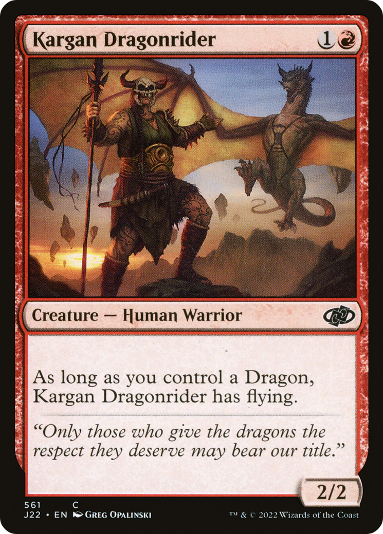 Kargan Dragonrider [Jumpstart 2022] | Gear Gaming Bentonville