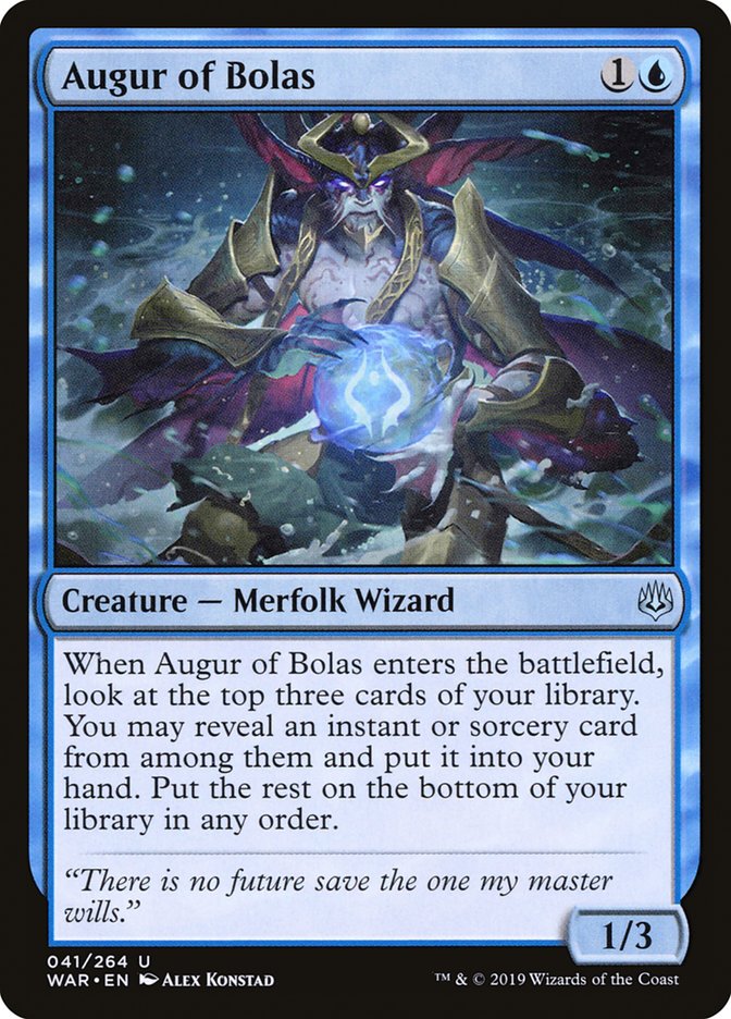 Augur of Bolas [War of the Spark] | Gear Gaming Bentonville