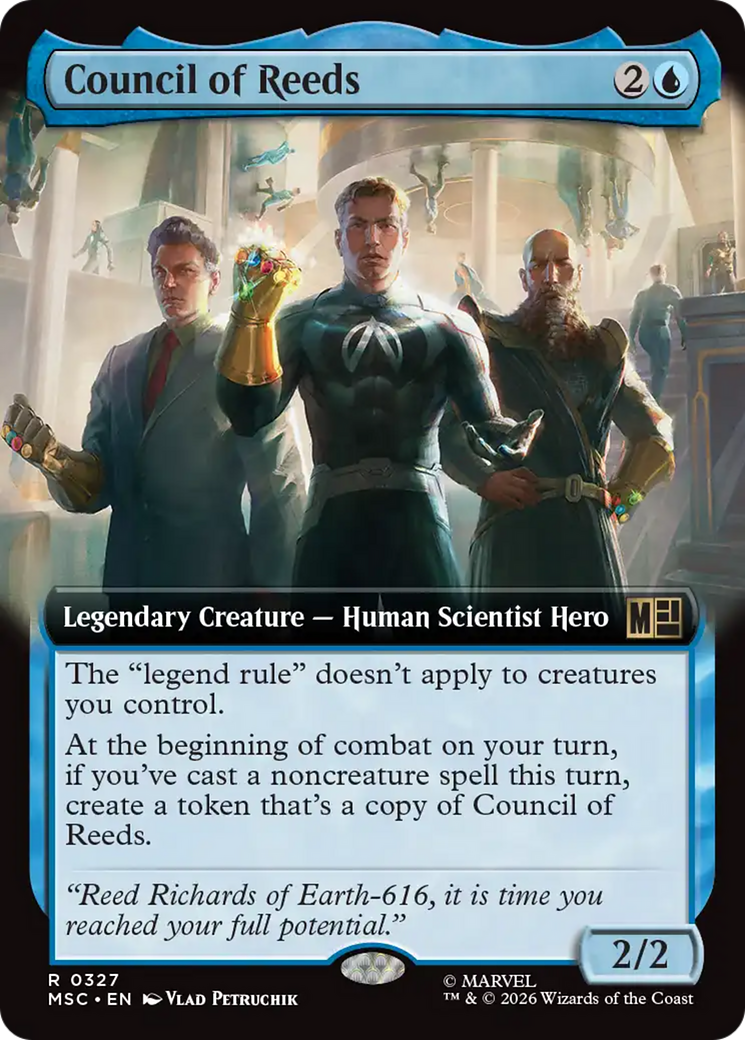 Council of Reeds (Extended Art) [Marvel Super Heroes Commander] | Gear Gaming Bentonville