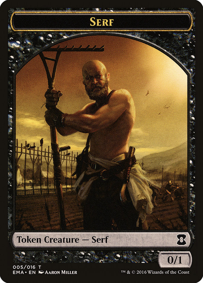 Serf Token [Eternal Masters Tokens] | Gear Gaming Bentonville
