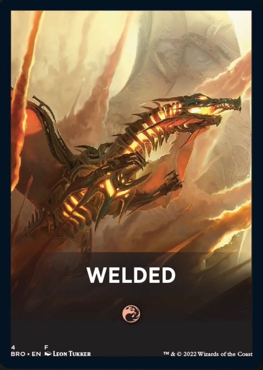 Welded Theme Card [The Brothers' War Tokens] | Gear Gaming Bentonville
