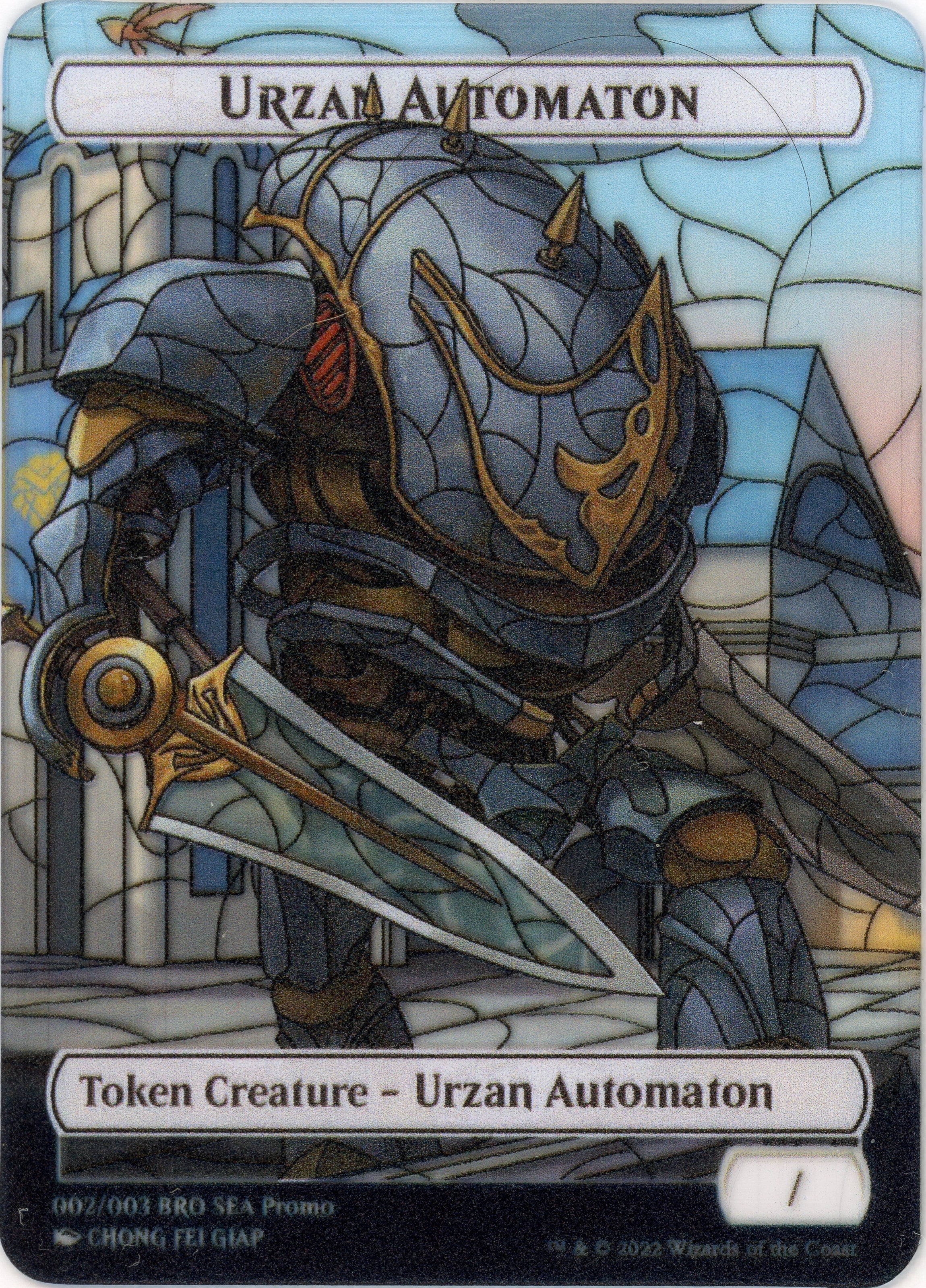 Urzan Automaton Token (SEA Exclusive) [The Brothers' War Tokens] | Gear Gaming Bentonville