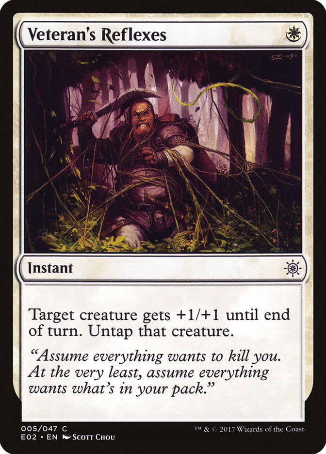 Veteran's Reflexes [Explorers of Ixalan] | Gear Gaming Bentonville