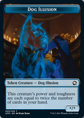 Dog Illusion // Guenhwyvar Double-Sided Token [Dungeons & Dragons: Adventures in the Forgotten Realms Tokens] | Gear Gaming Bentonville