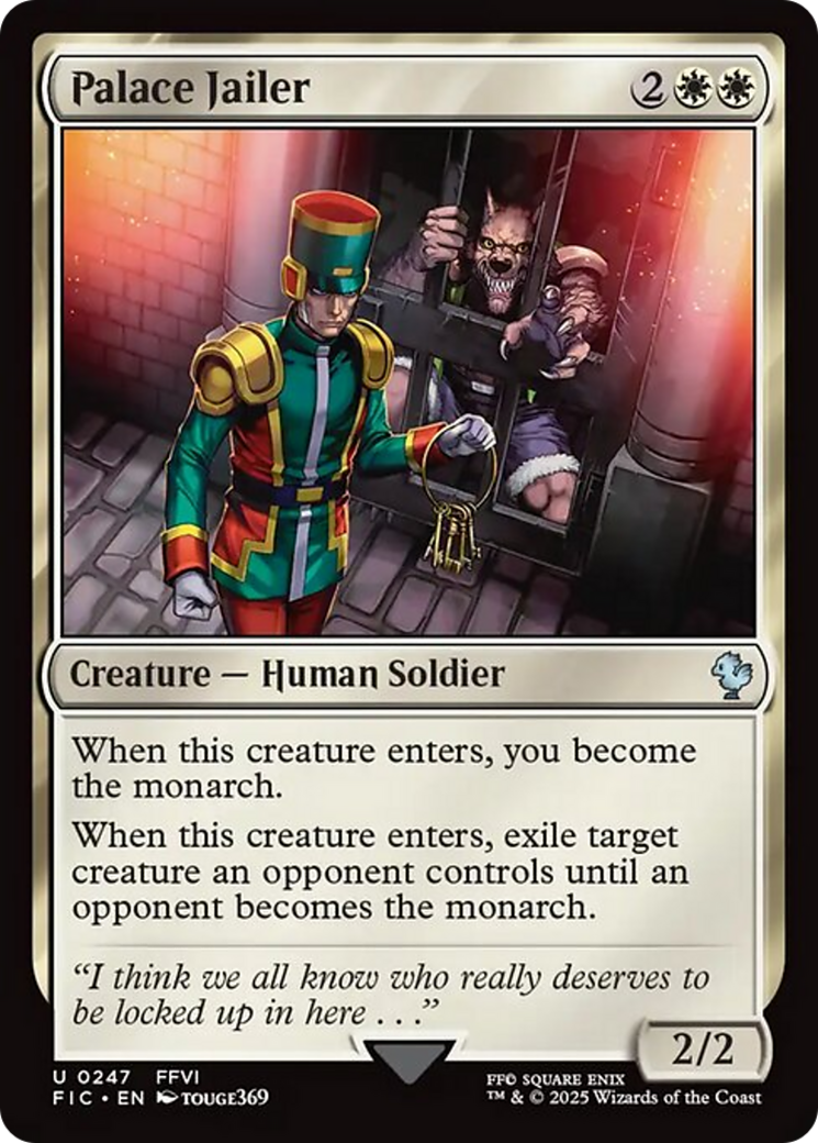 Palace Jailer [FINAL FANTASY Commander] | Gear Gaming Bentonville
