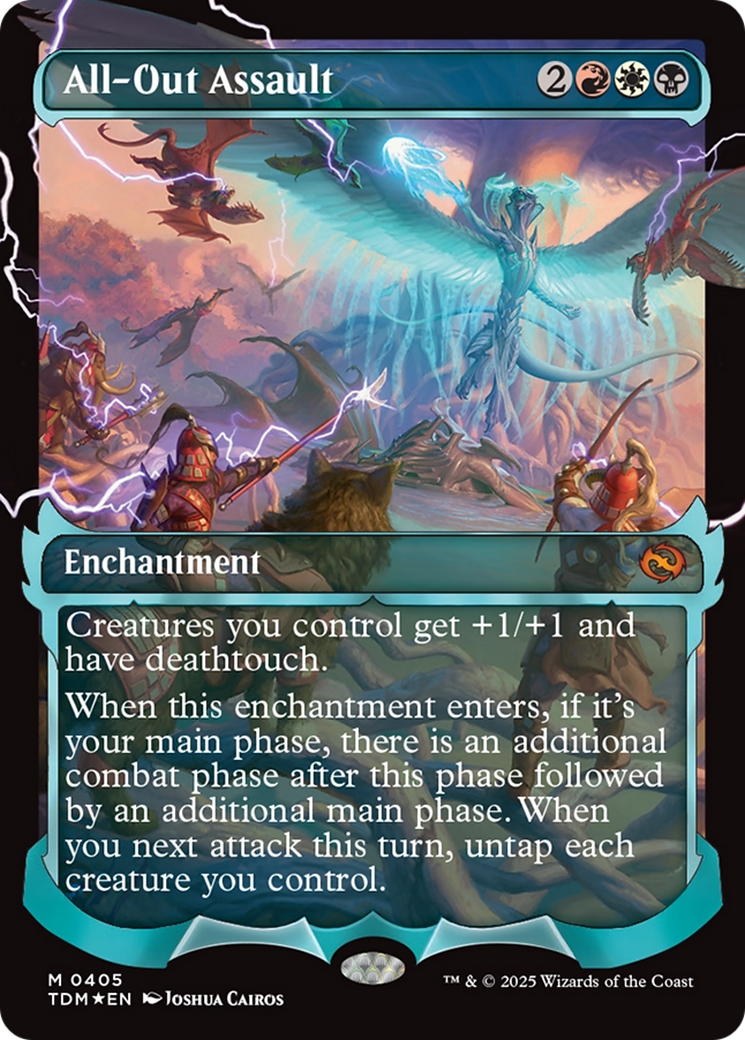 All-Out Assault (Showcase) [Tarkir: Dragonstorm] | Gear Gaming Bentonville